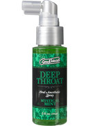 Goodhead Deep Throat Oral Anesthetic Spray Mystical Mint 2oz