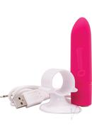 Charged Positive Rechargeable Waterproof Vibe - Pink