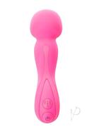 Sincerely Wand Vibe Silicone Rechargeable Vibrator - Pink