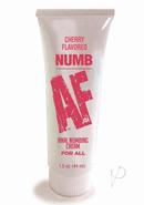 Numb Af Anal Numbing Flavored Cream Cherry